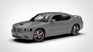 道奇 战马 DODGE Charger SRT8 2006 3D模型-启模网