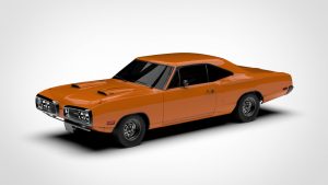 道奇 Coronet DODGE Coronet 1970 3D模型-启模网