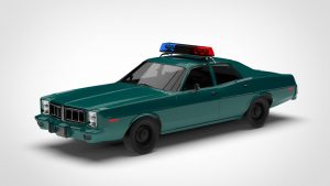 道奇 摩纳哥 DODGE Monaco LAPD 3D模型-启模网