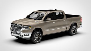 道奇 公羊 DODGE RAM 1500 2019 3D模型-启模网