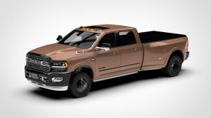 道奇 公羊 DODGE RAM 3500 HD 2019 3D模型-启模网