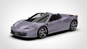 法拉利 458 Ferrari 458 Spider 2013 3D模型-启模网