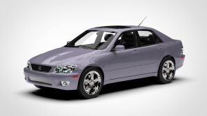 雷克萨斯 IS Lexus IS 300 2003 3D模型-启模网
