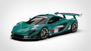 迈凯伦 P1 McLaren P1 GTR 3D模型-启模网