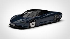 迈凯伦 塞纳 McLaren Speedtail 2020 3D模型-启模网