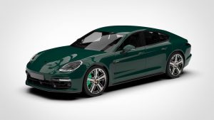 保时捷 Panamera Porsche Panamera 4 E-Hybrid 2021 3D模型-启模网