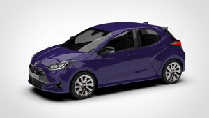 马自达 2 Mazda 2 Hybrid 2022 3D模型-启模网