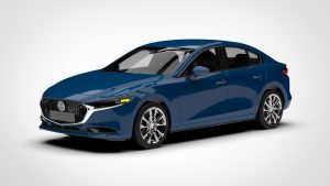 马自达 3 Mazda 3 Sedan 2019 3D模型-启模网