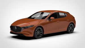 马自达 3 Mazda 3 Hatchback 2019 3D模型-启模网