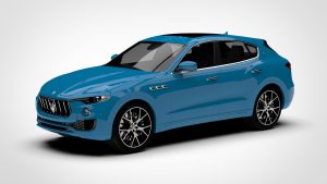 玛莎拉蒂 Levante Maserati Levante 2018 3D模型-启模网