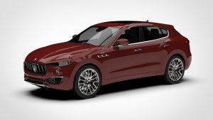玛莎拉蒂 Levante Maserati Levante GT Hybrid 2022 3D模型-启模网