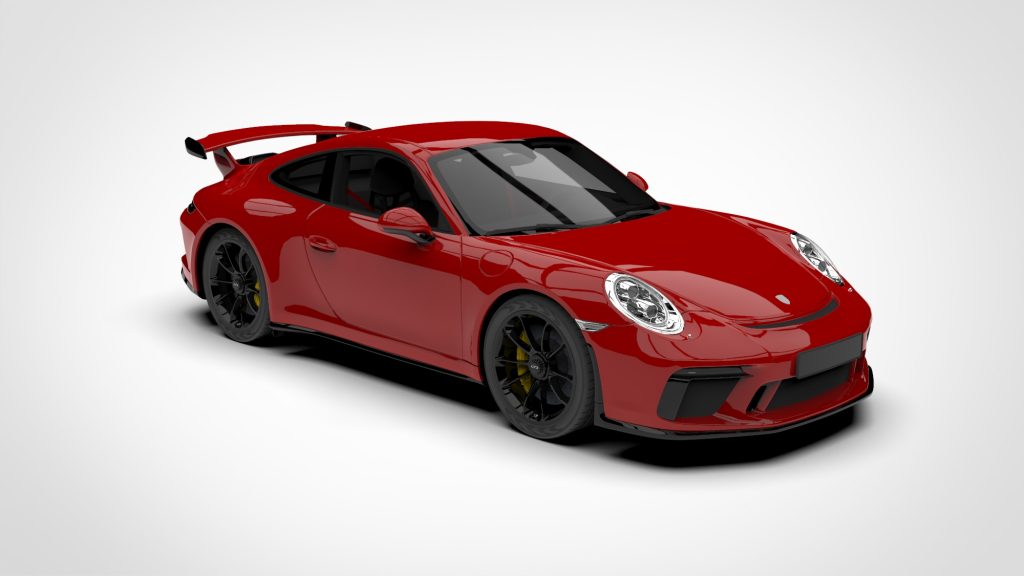 图片[3]-Porsche 911 gt3 2018 3d模型