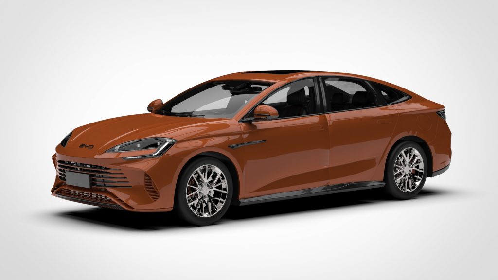 比亚迪 海豹 BYD 海豹 DM-i 2024 3D模型