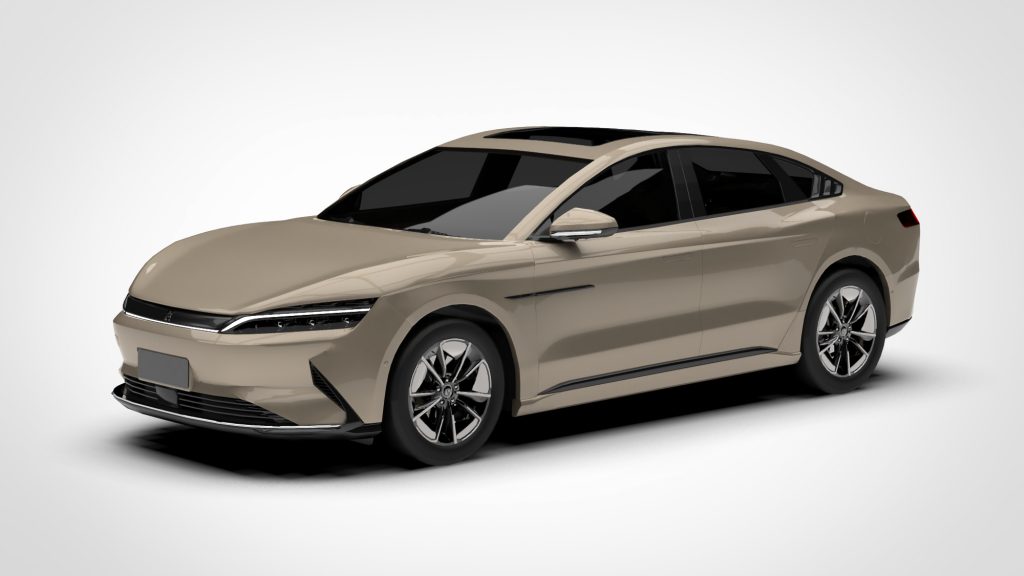 比亚迪 汉 BYD 汉 EV 2020 3D模型