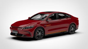 比亚迪 汉 BYD 汉 EV 2025 3D模型-启模网