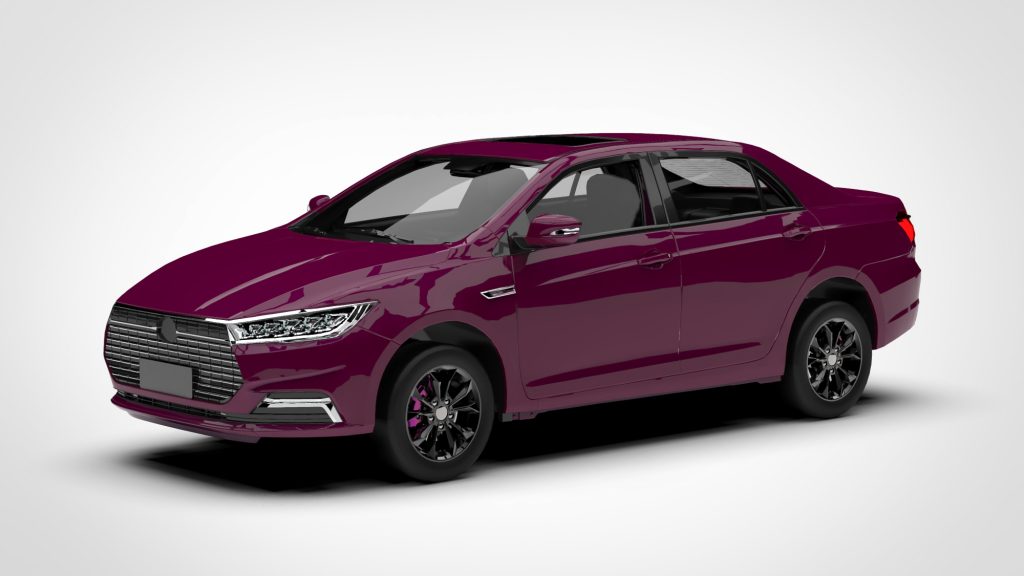 比亚迪 秦 BYD 秦 EV 2021 3D模型