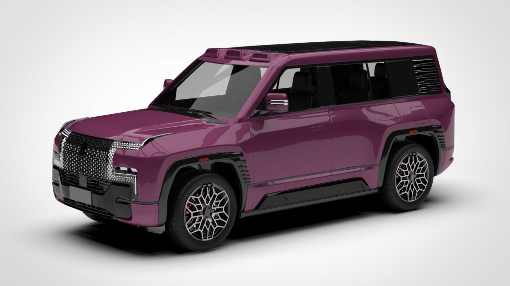 比亚迪 BYD 仰望 U8 2023 3D模型-启模网