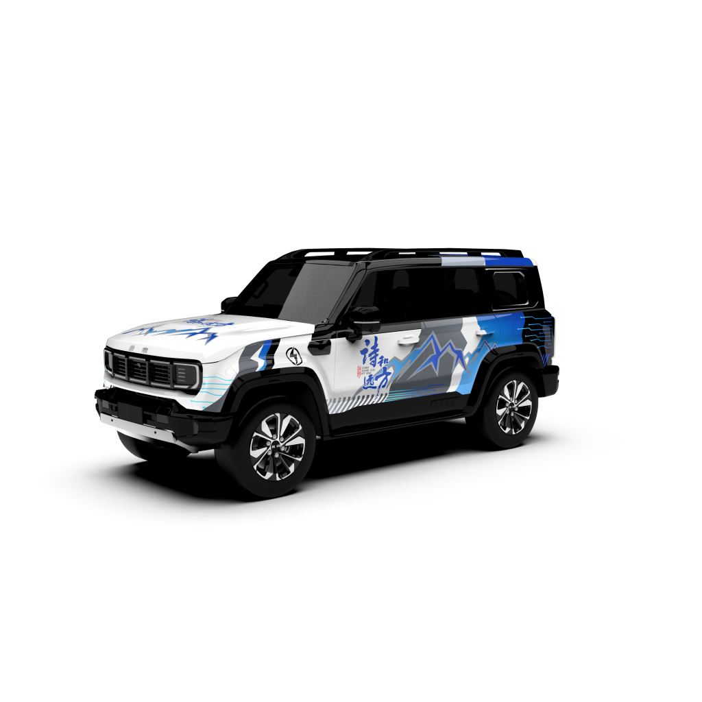 北京BJ40 2024款 诗和远方涂装-启模网