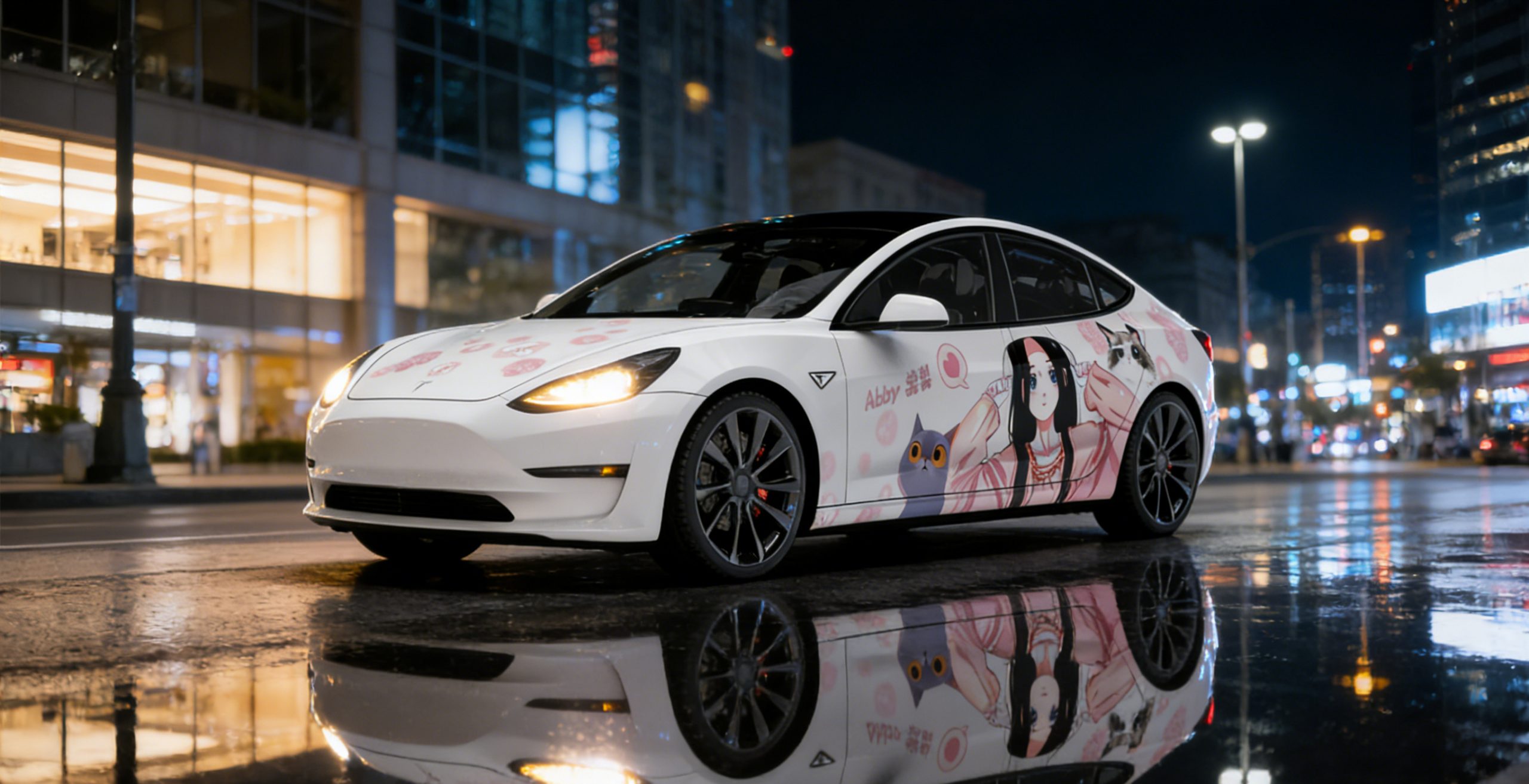 特斯拉Model3 2022款 宝儿姐-启模网