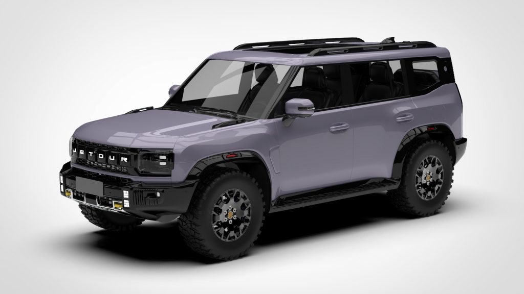 捷途 旅行者 Jetour Traveler 2023 3D模型