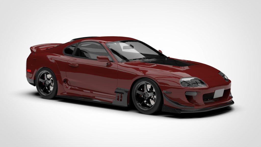 图片[3]-Toyota Supra JZA80 MKIV Ridox Aero Kit 2008