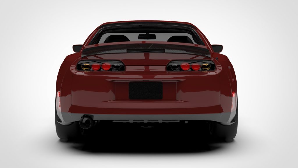 图片[6]-Toyota Supra JZA80 MKIV Ridox Aero Kit 2008