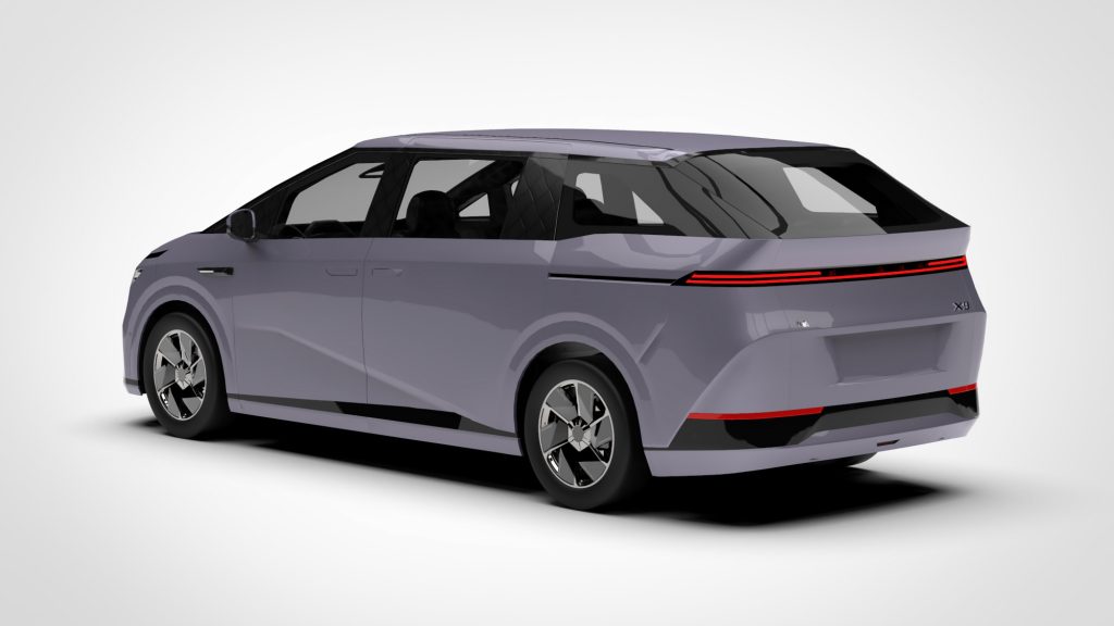 图片[4]-小鹏 X9 XPeng X9 3D模型