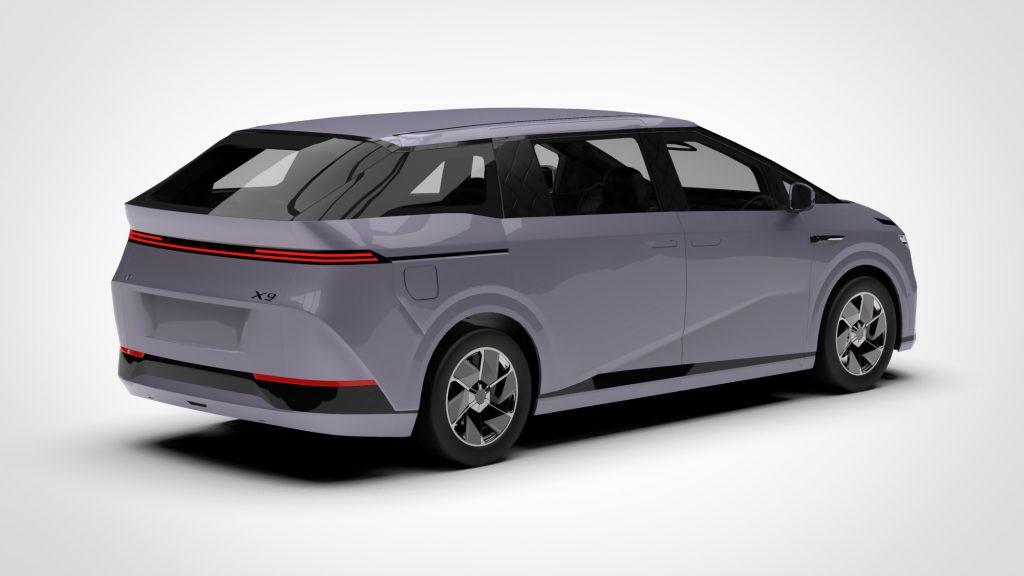 图片[5]-小鹏 X9 XPeng X9 3D模型