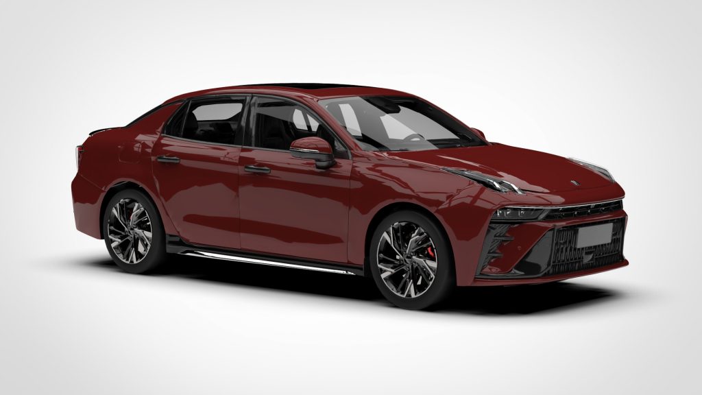 图片[3]-领克 03 LYNK&CO EM-F 2023 3D模型