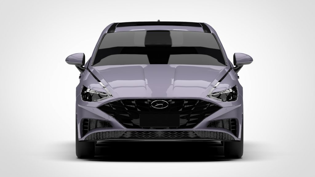 图片[1]-现代 索纳塔 HYUNDAI Sonata 2020 3D模型-启模网
